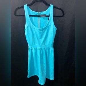 Cynthia Rowley Bright Turquoise Tank Dress